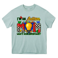 Arona i'm an autism mom what's your superpower Heavy Core Tee - Zillion Design Studio