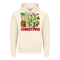 Vintage Artic my first christmas unicorn Vintage Hoodie - FaDigitalArtStudio