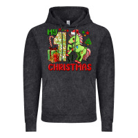 Vintage Black my first christmas unicorn Vintage Hoodie - FaDigitalArtStudio