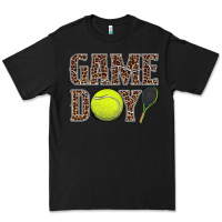 Black tennis game day Premium Tee - BarkalooDesign