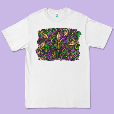 Premium Tee Mardi Gras Fleur De Lis