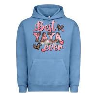 Pigment Pebble Blue best yaya ever mother's day Urban Hoodie - CowGirlArtShop