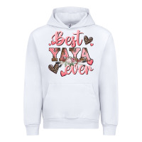 White best yaya ever mother's day Urban Hoodie - CowGirlArtShop