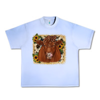 Grape Ice red angus cowhide sunflower Urban Heavy Tee - JahusDesignShop