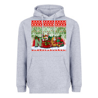 Heather Grey noel tumbler Heavyweight Hoodie - BundleAndBundleShop