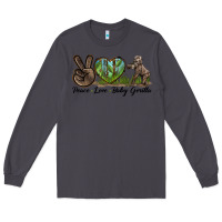 Smoke Peace Love Baby Gorilla Long Sleeve Tee - LillyAllenDesigns