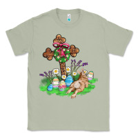 Matcha religious easter bunny cross Classic Tee - AdoDesignShop