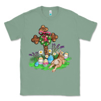 Sage religious easter bunny cross Classic Tee - AdoDesignShop