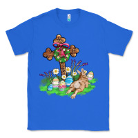 True Royal religious easter bunny cross Classic Tee - AdoDesignShop