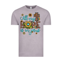 Vintage Zinc all my hope is in jesus Vintage Tee - JahusDesignShop