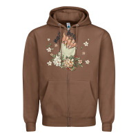 Chestnut nail boss Zipper Hoodie - MaliasSmallBusiness