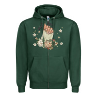 Sports Green nail boss Zipper Hoodie - MaliasSmallBusiness