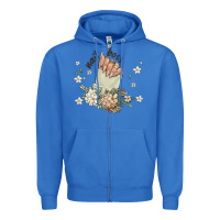 True Royal nail boss Zipper Hoodie - MaliasSmallBusiness