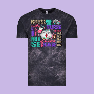 Nurse Nurse Nurse With Nurse Element Vintage Tee Designed By Adodesignshop