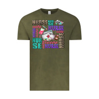 Vintage Olive nurse nurse nurse with nurse element Vintage Tee - AdoDesignShop