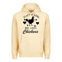 Pina Colada Just A Girl Who Love Chickens Premium Hoodie - Bettercallsaul