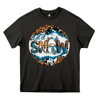 Asphalt Let It Snow Heavy Core Tee - RanaPortraitStore