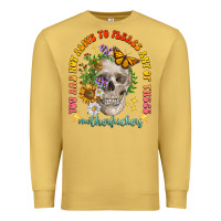 Antique Gold not alive to please Premium Sweatshirt - LillyAllenDesigns