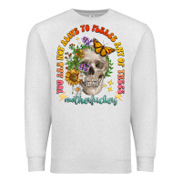 Oatmeal Heather not alive to please Premium Sweatshirt - LillyAllenDesigns