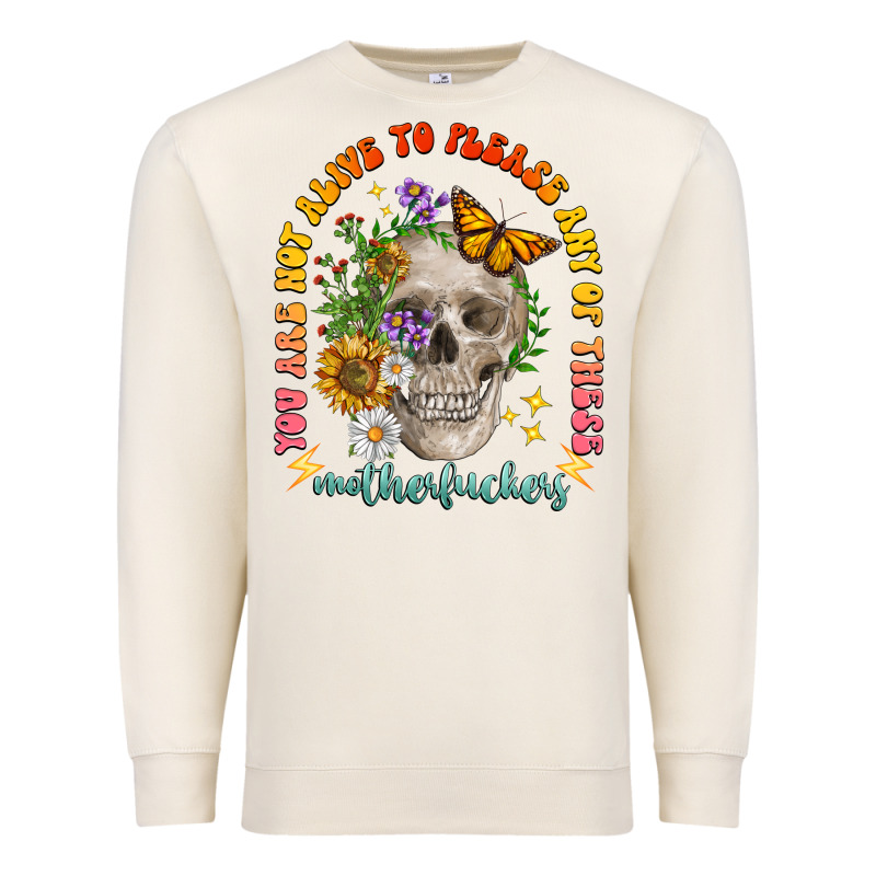 Not Alive To Please Premium Sweatshirt by LillyAllenDesigns | Teevron