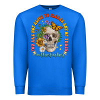 True Royal not alive to please Premium Sweatshirt - LillyAllenDesigns
