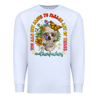 White not alive to please Premium Sweatshirt - LillyAllenDesigns