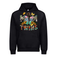 Black mom of twins girls mother's day Urban Hoodie - CowGirlArtShop
