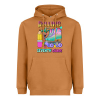 Meerkat rolling into seventh grade Heavyweight Hoodie - BundleAndBundleShop