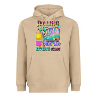 Mushroom rolling into seventh grade Heavyweight Hoodie - BundleAndBundleShop