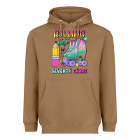 Toasted Coconut rolling into seventh grade Heavyweight Hoodie - BundleAndBundleShop