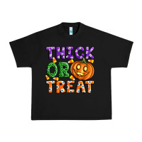 Black Thick Or Treat Urban Heavy Tee - Artiststas