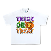White Thick Or Treat Urban Heavy Tee - Artiststas
