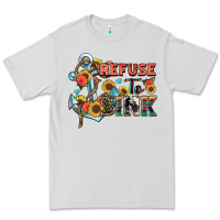 Dove Grey refuse to sink Premium Tee - Zillion Design Studio