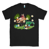 Black easter truck with bunny Classic Tee - AdoDesignShop