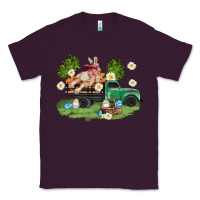 Plum easter truck with bunny Classic Tee - AdoDesignShop