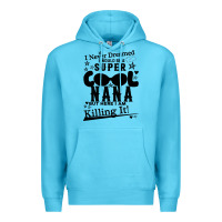 Ocean Blue I Never Dreamed I Would Be A Super Cool Nana Premium Hoodie - Bettercallsaul
