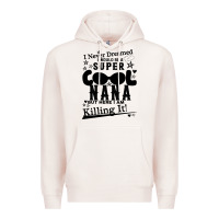 Pale Pink I Never Dreamed I Would Be A Super Cool Nana Premium Hoodie - Bettercallsaul