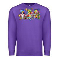 Purple autism gnomes Premium Sweatshirt - LillyAllenDesigns