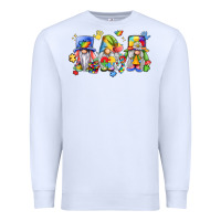 White autism gnomes Premium Sweatshirt - LillyAllenDesigns