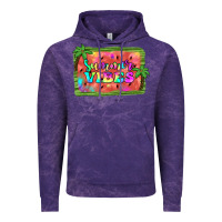 Cloud Purple summer vibes watermelon Vintage Hoodie - JahusDesignShop