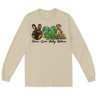 Mushroom Peace Love Baby Baboon Long Sleeve Tee - LillyAllenDesigns