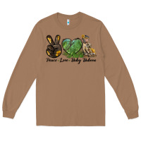 Peace Love Baby Baboon Long Sleeve Tee | Teevron