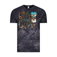 Cloud Black coffee and grace Vintage Tee - JahusDesignShop