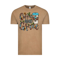 Vintage Coffee coffee and grace Vintage Tee - JahusDesignShop