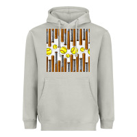 Moon Dust softball bat seamless pattern Heavyweight Hoodie - BundleAndBundleShop