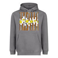 Storm softball bat seamless pattern Heavyweight Hoodie - BundleAndBundleShop