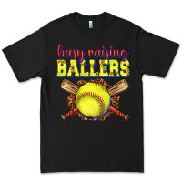 Black busy raising ballers softball Premium Tee - texasbilliewilder