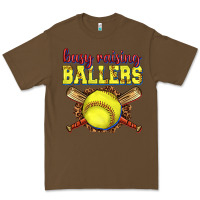 Cacao busy raising ballers softball Premium Tee - texasbilliewilder