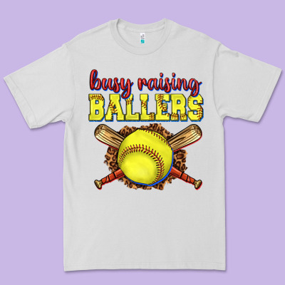 Premium Tee busy raising ballers softball