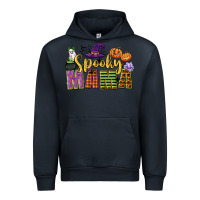 Navy spooky mama Urban Hoodie - CowGirlArtShop